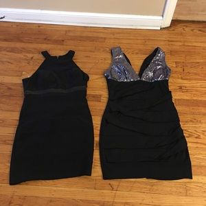 Two (2) Emerald Sundae XL “little black dresses”